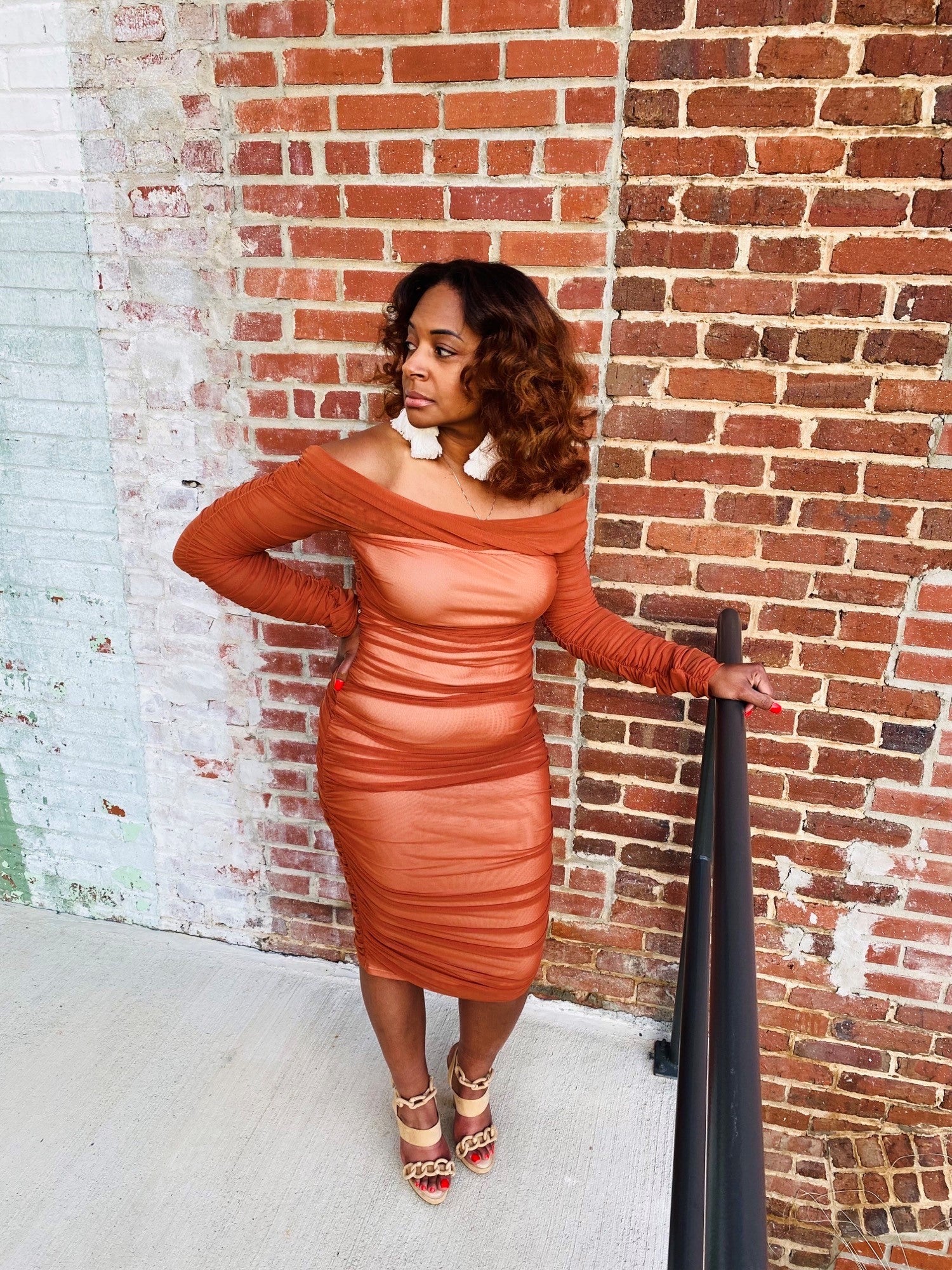 orange ruched dress women sexy Amazon.com: Lizstud Women Sexy Club Halter Criss Cross Hollow Out Ruched Sleeveless Mini Bodycon Dresses Orange : Clothing, Shoes & Jewelry